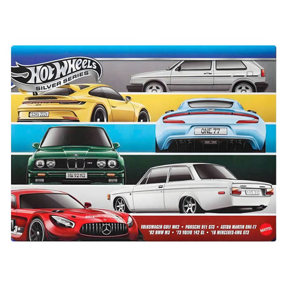 Hot Wheels Silver Series Euro Style em embalagem colecionável vista principal