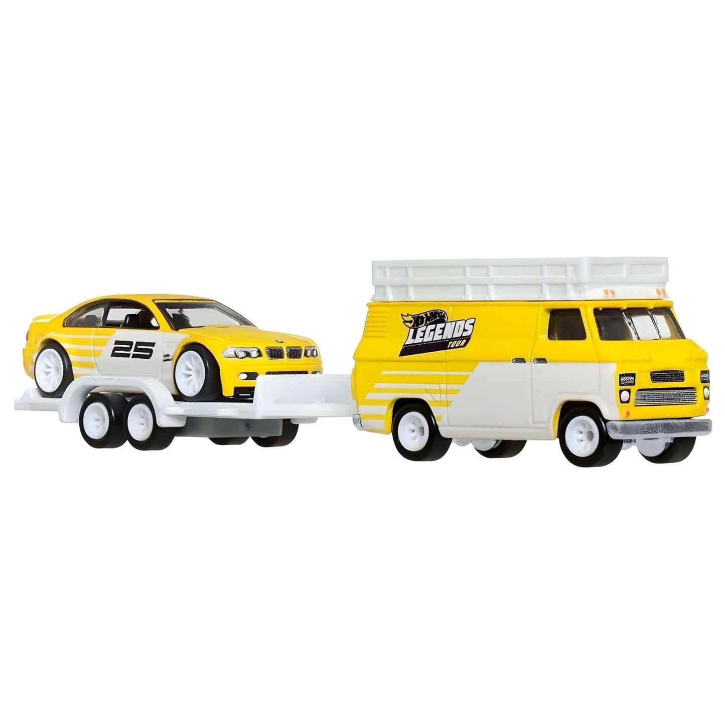 Hot Wheels BMW M3 e HW Rally Hauler - detalhe da embalagem