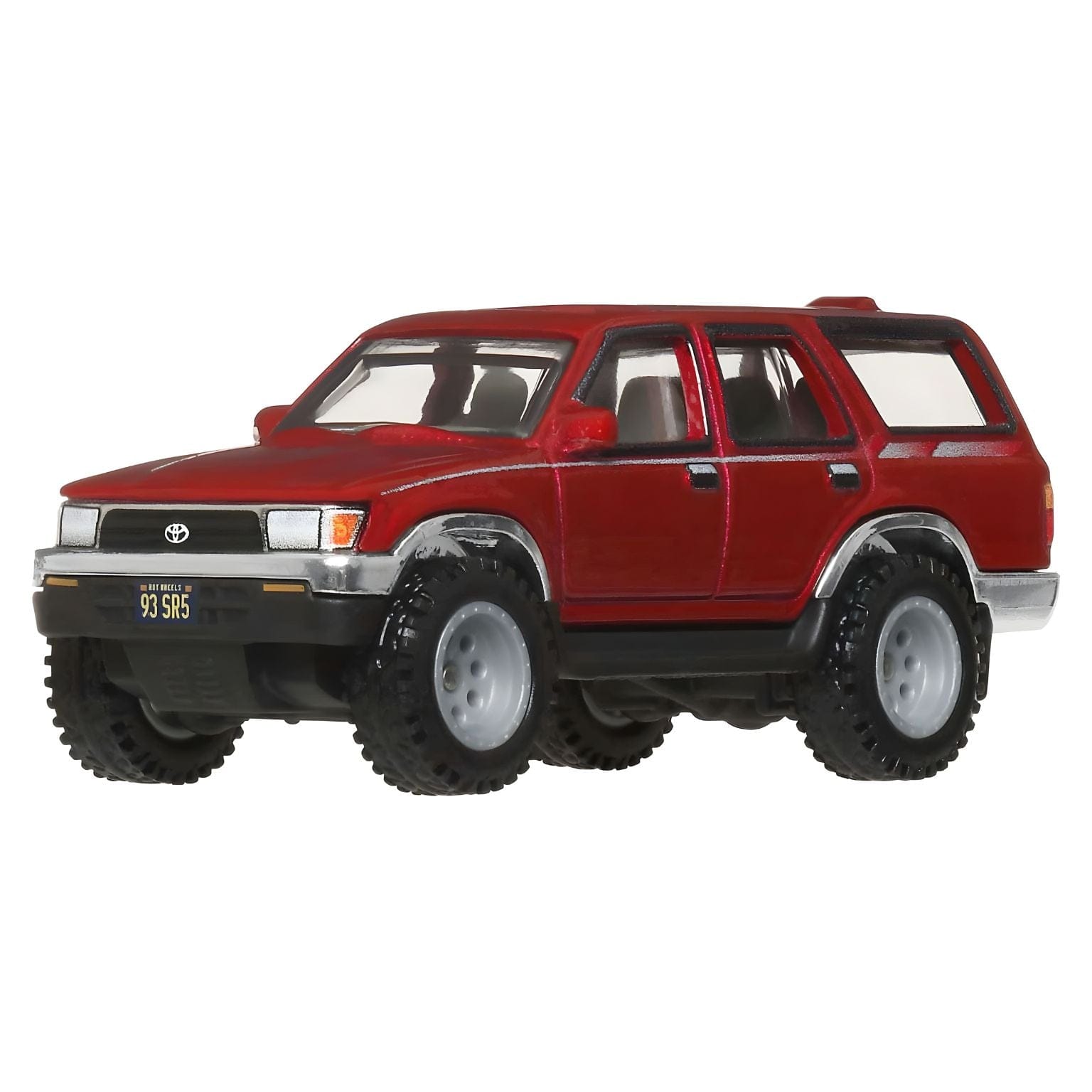 Hot Wheels Boulevard Toyota 4Runner 1993 vermelho miniatura 4x4 estilo todo-o-terreno