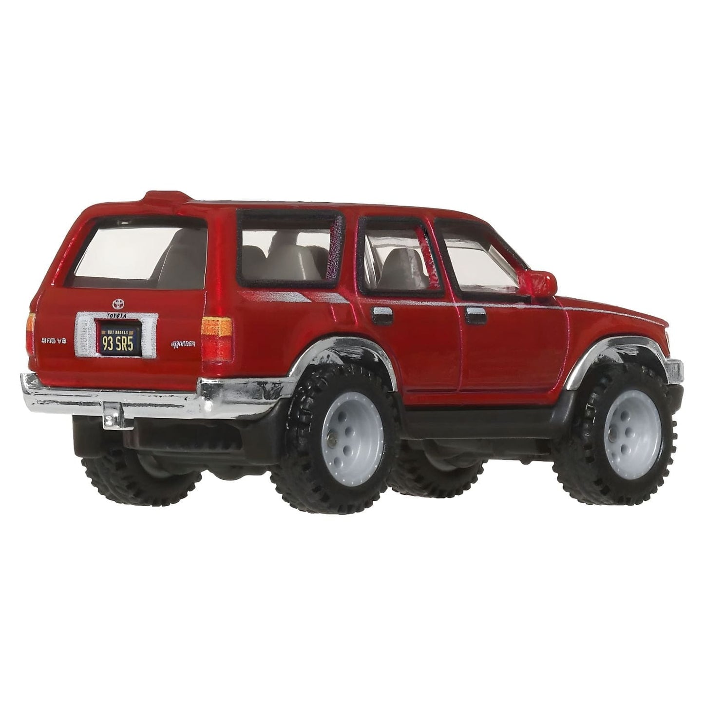 Hot Wheels Boulevard Toyota 4Runner 1993 vermelho miniatura 4x4 estilo todo-o-terreno