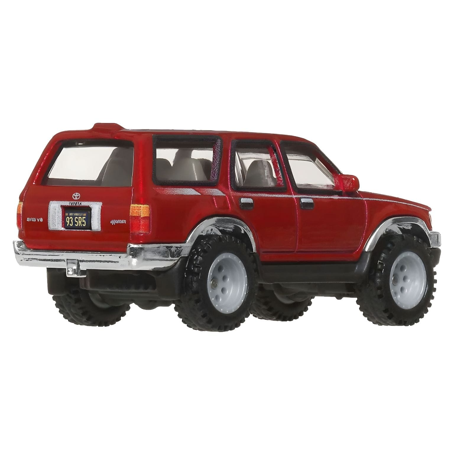 Hot Wheels Boulevard Toyota 4Runner 1993 vermelho miniatura 4x4 estilo todo-o-terreno