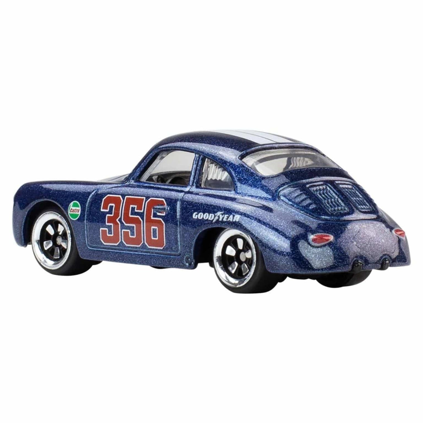Hot Wheels Silver Series Porsche 356 Outlaw em embalagem colecionável vista adicional 2