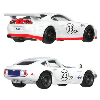 Hot Wheels Toyota 2000GT e Toyota Supra em pack duplo Car Culture