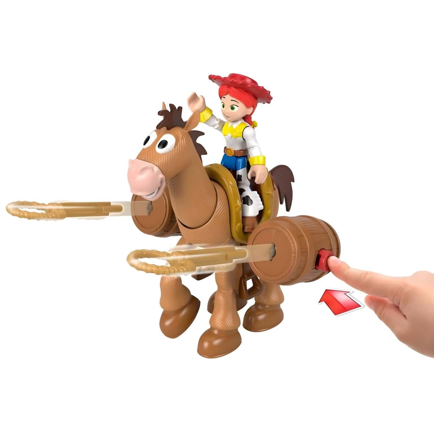 Imaginext Toy Story - Jessie e Bullseye em detalhe do produto
