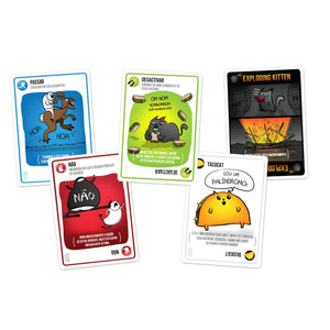 Jogo de cartas Exploding Kittens