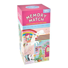 Jogo de Memória Fada Arco-íris Floss & Rock com caixa ilustrada e cartas coloridas de emparelhamento