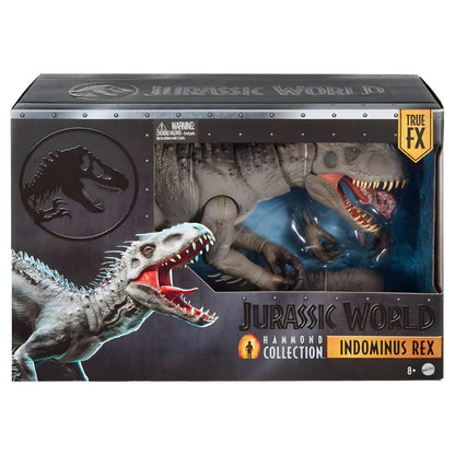 Jurassic World Hammond Collection Indominus Rex na embalagem