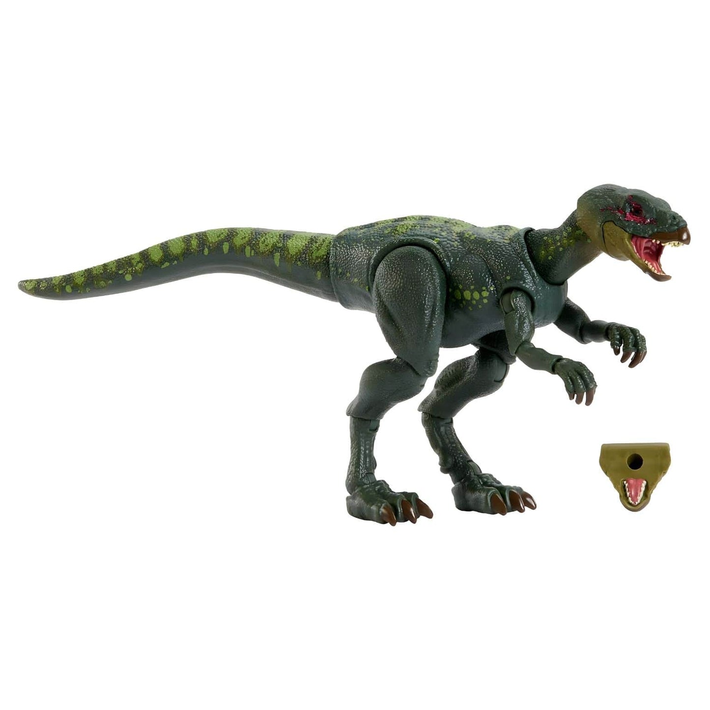 Vista do Hypsilophodon Jurassic World Hammond Collection para exploração imaginativa