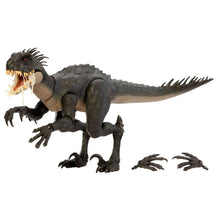 Vista do Scorpios Rex Jurassic World Hammond Collection com presença intensa
