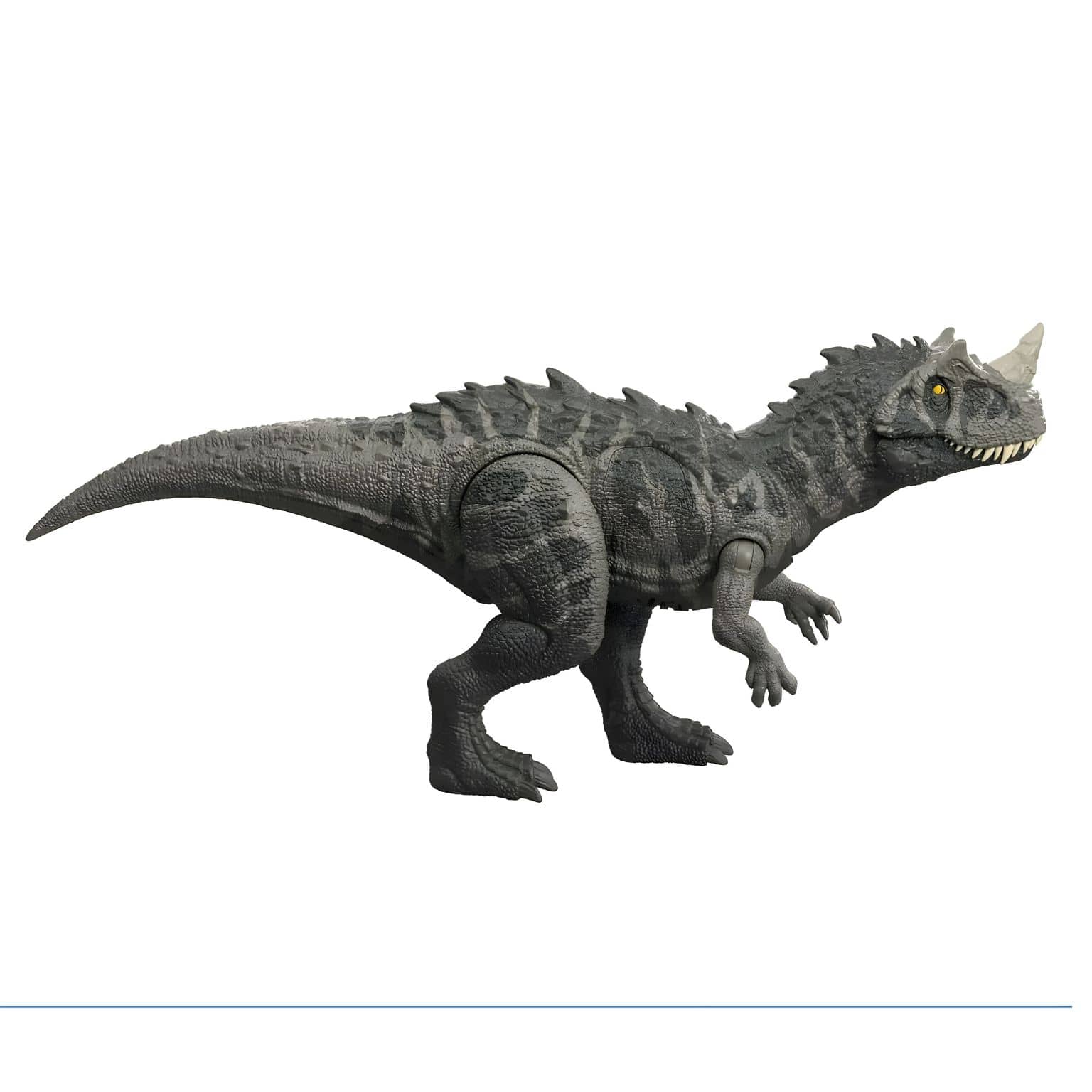 Dinossauro Jurassic World Wild Roar Ceratosaurus vista lateral