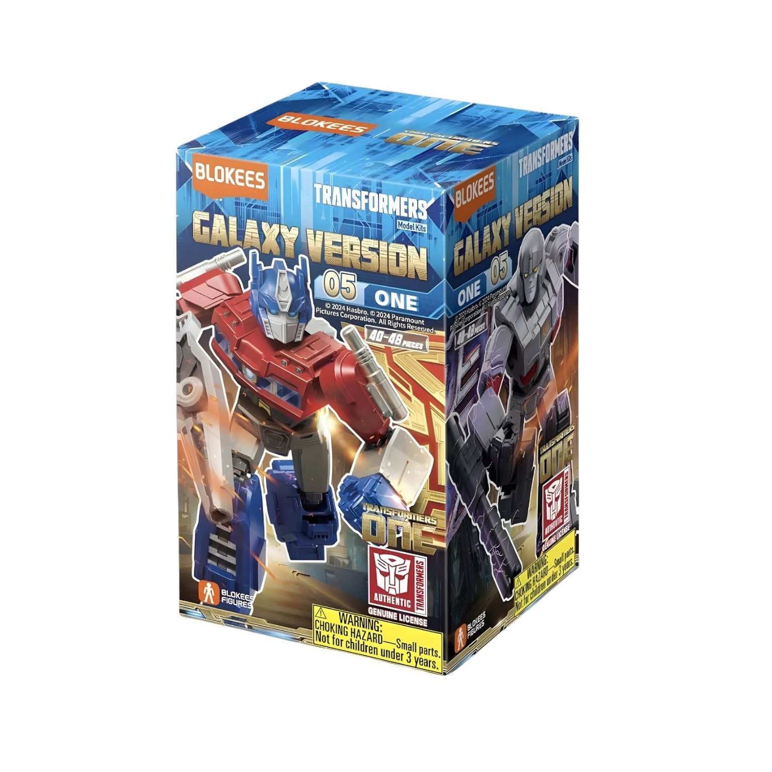 Kit Blokees Transformers Galaxy 05 caixas e figuras Transformers para coleção