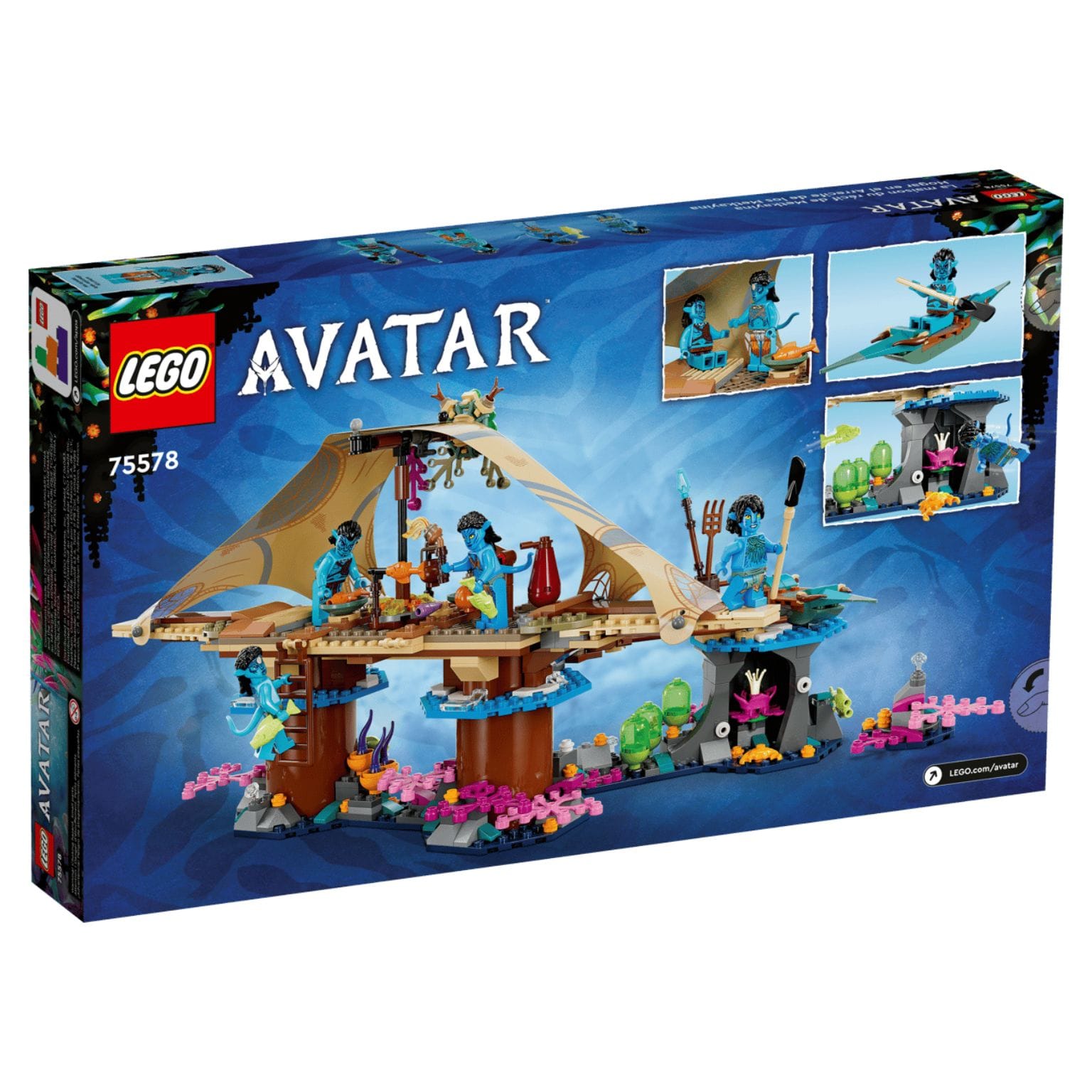 LEGO Avatar Metkayina inspirado em O Caminho da Água