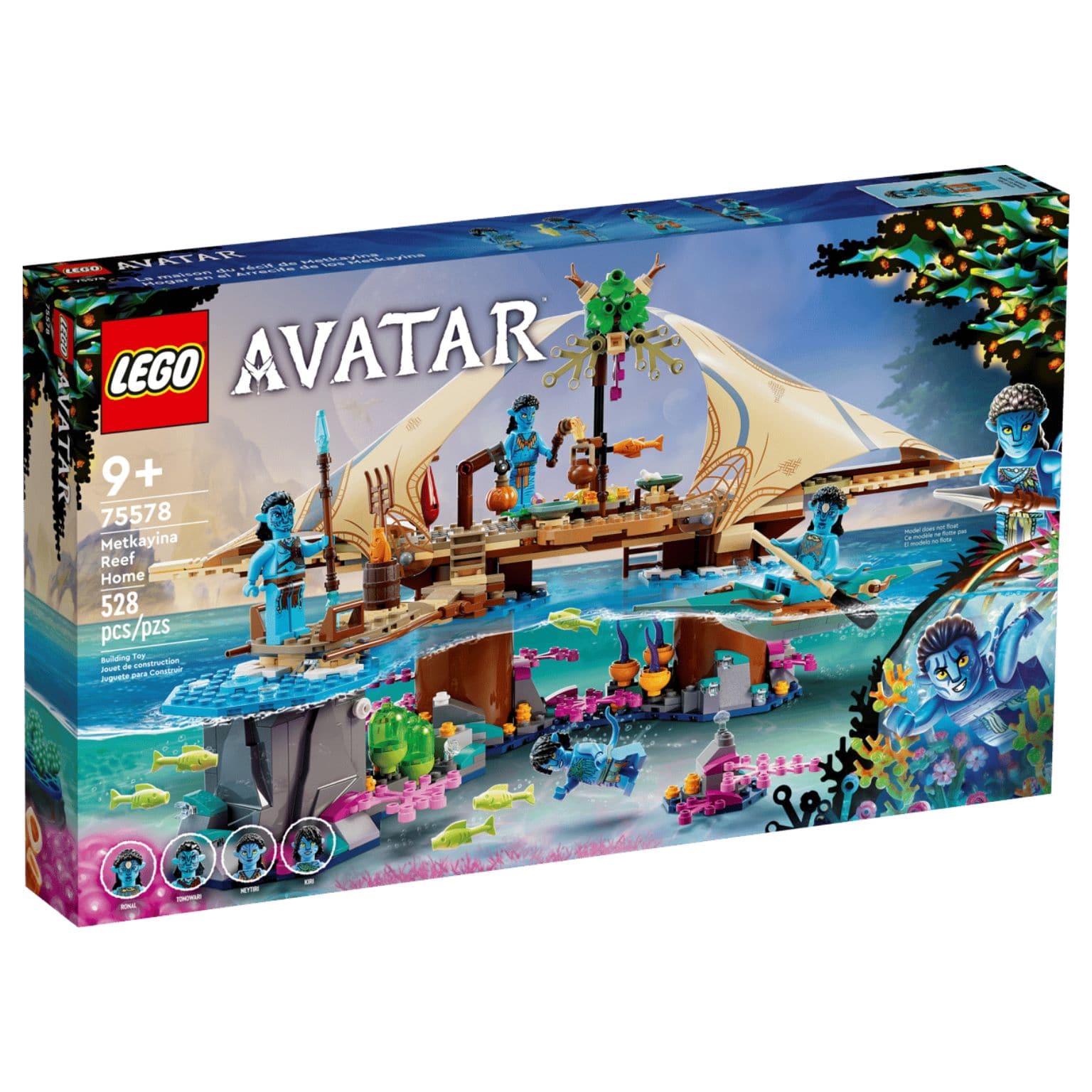 Lego Avatar Casa de Corais de Metkayina 75578