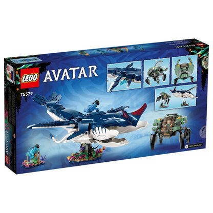 LEGO Avatar Payakan e Crabsuit inspirado em O Caminho da Água