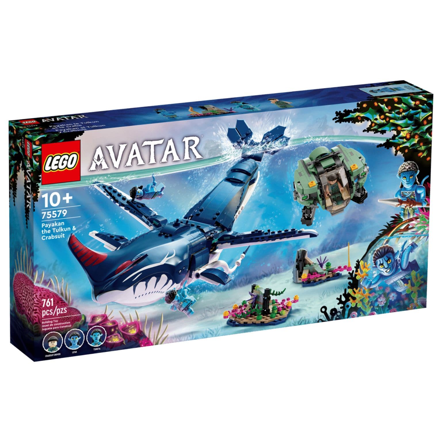 Lego Avatar Payakan, o Tulkun e o Crabsuit 75579