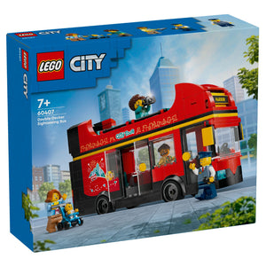 : Lego City 60407 - Autocarro Turístico Vermelho de 2 Pisos