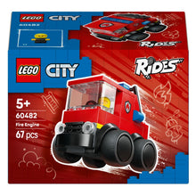 Lego City Camião dos Bombeiros com mini figura em viatura vermelha de resgate