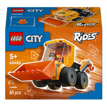 Lego City Carregadora de Construção com pá frontal e figura de condutor