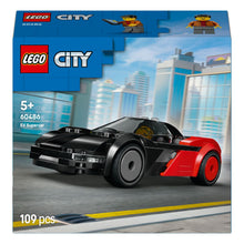 LEGO City Supercarro Elétrico vista principal