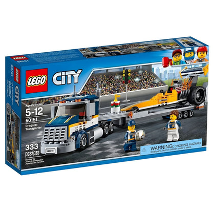 Caixa LEGO City Transportador de Dragsters