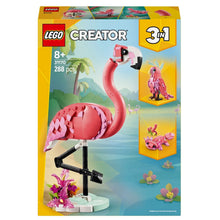 LEGO Creator Animais Selvagens Flamingo Cor-de-rosa em destaque