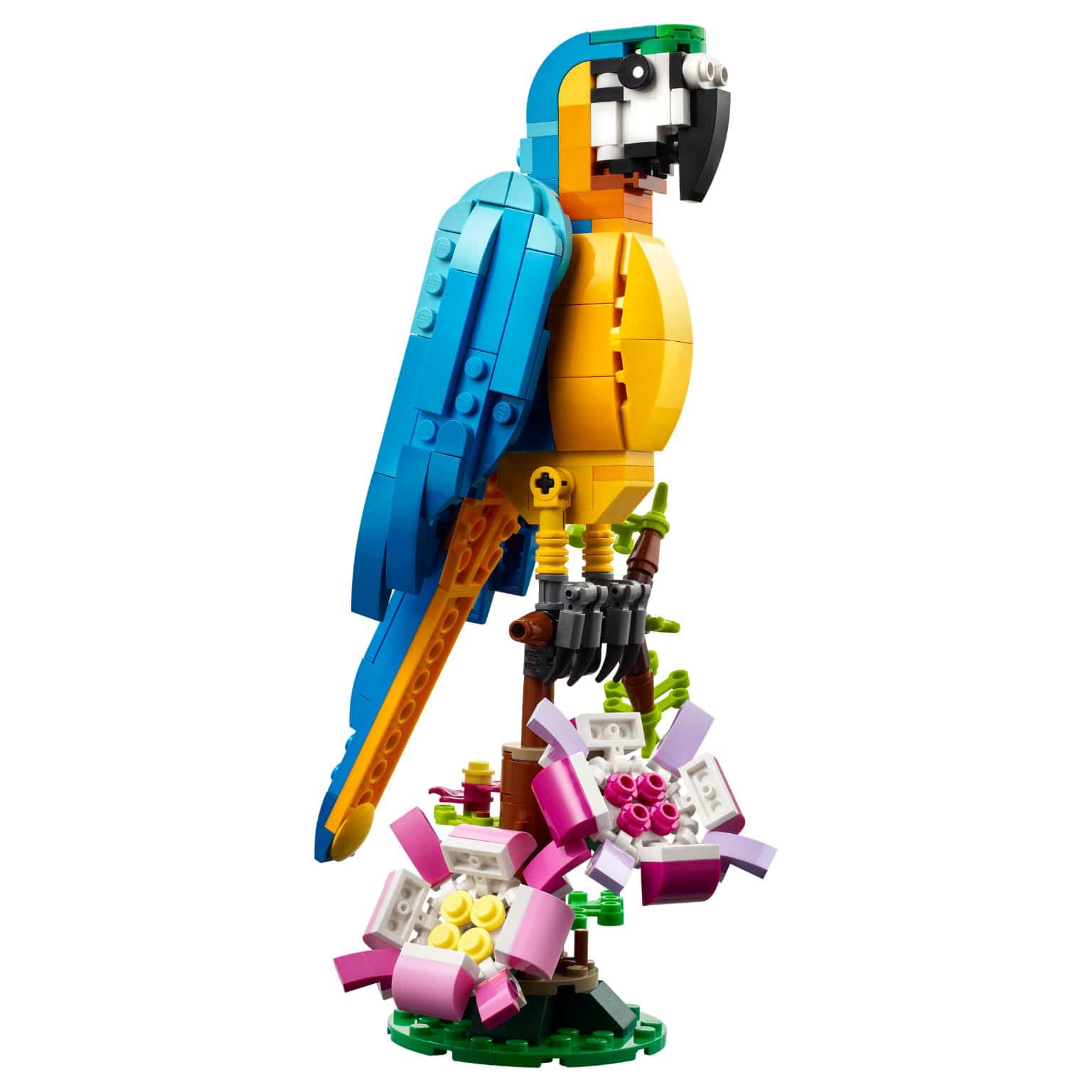 LEGO Creator Papagaio Exótico 31136 com asas e cauda móveis