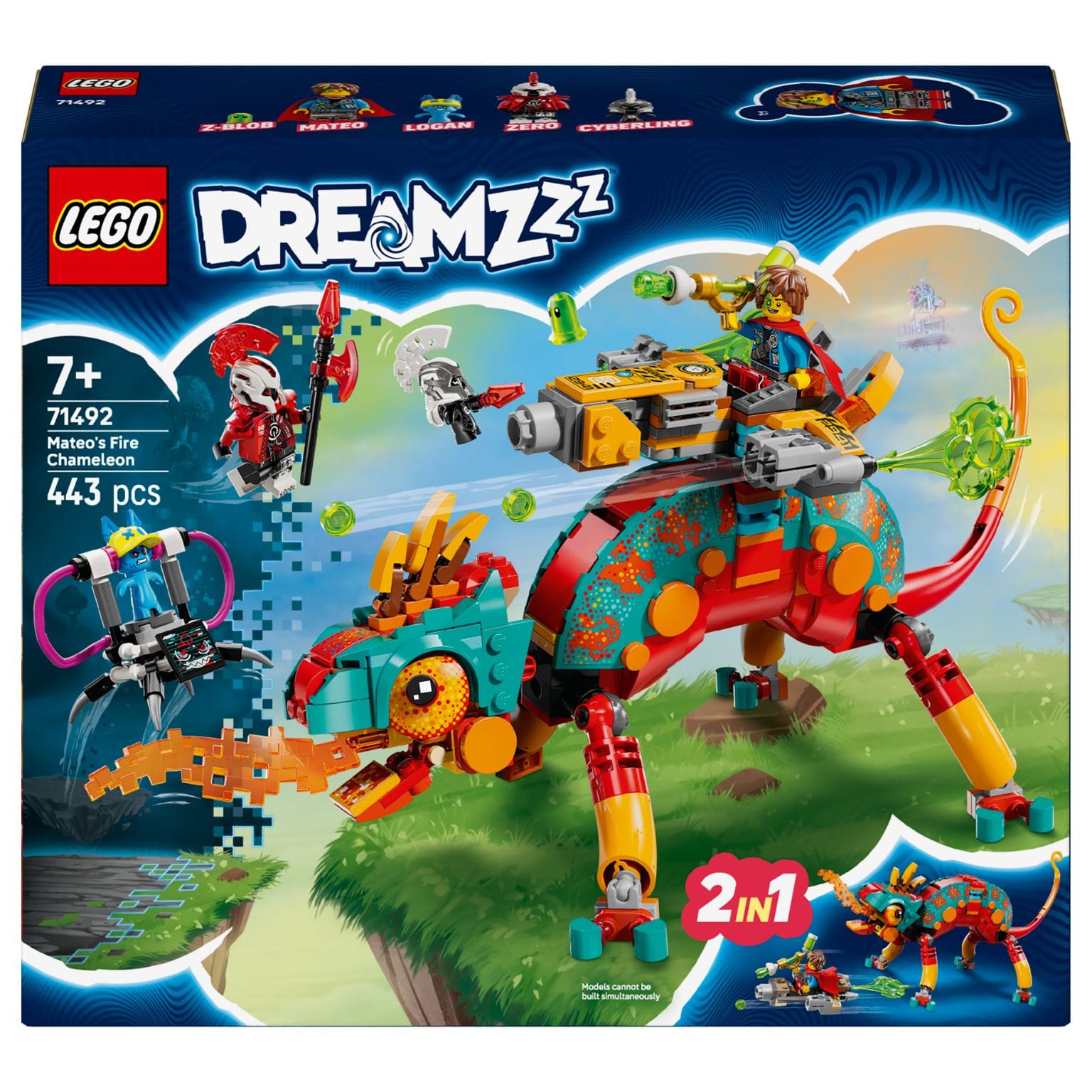 Lego Dreamzzz Camaleão de Fogo do Mateo 71492