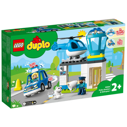 Lego Duplo 10959 Esquadra da Polícia e Helicóptero