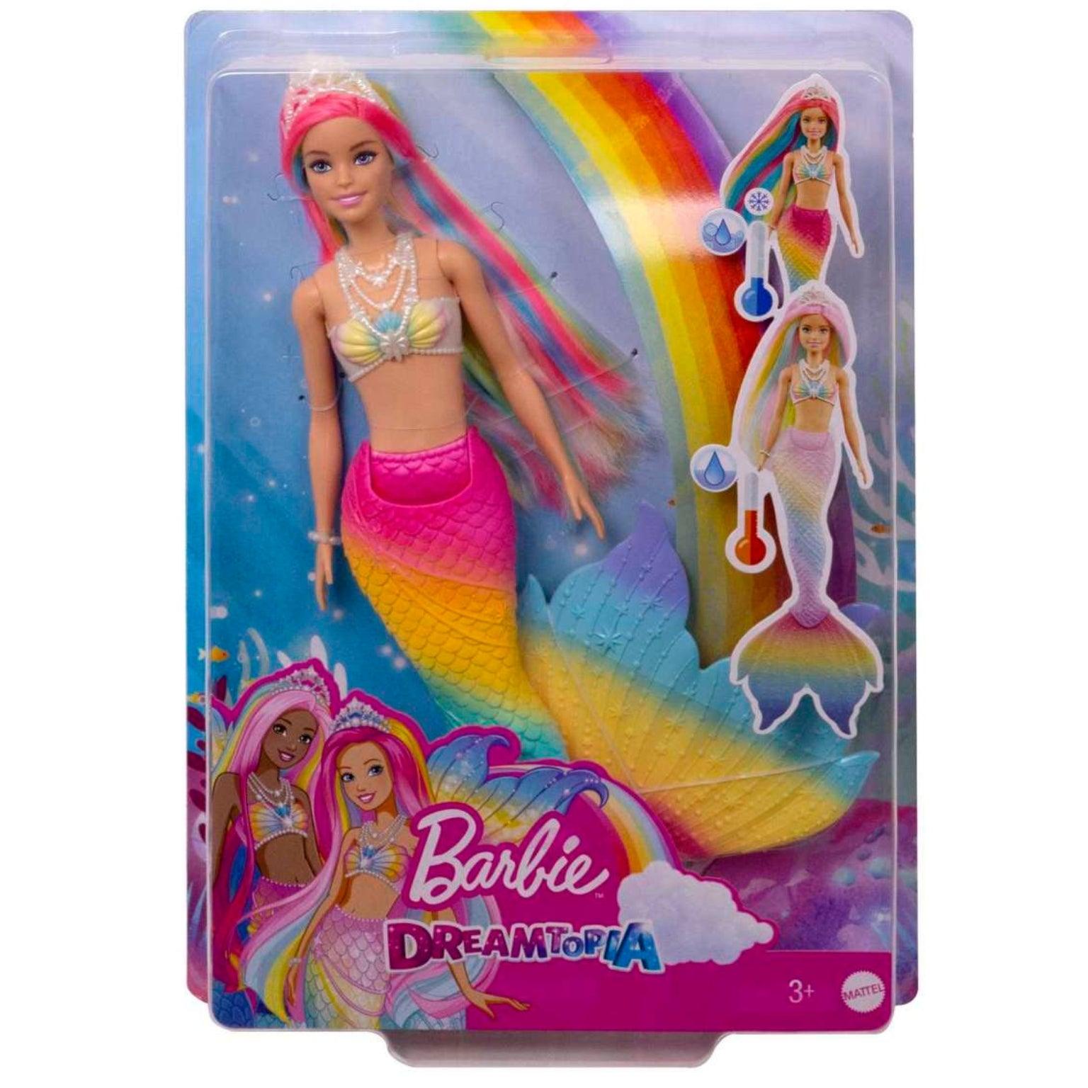 Barbie Sereia arco-íris - Brincatoys