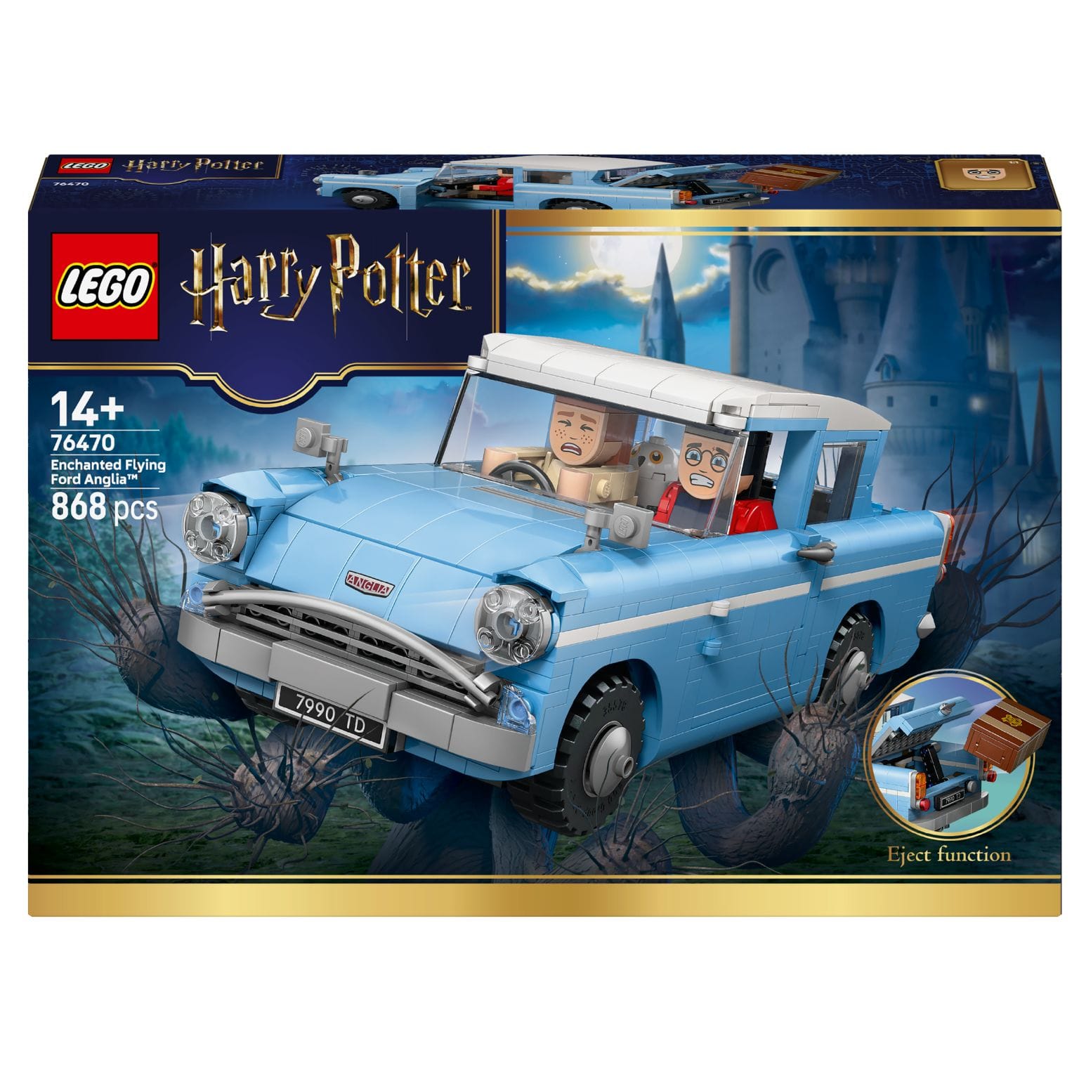 LEGO Harry Potter Ford Anglia Voador Encantado vista principal