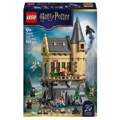 Lego Harry Potter O Castelo de Hogwarts Enfermaria set de Hogwarts com personagens