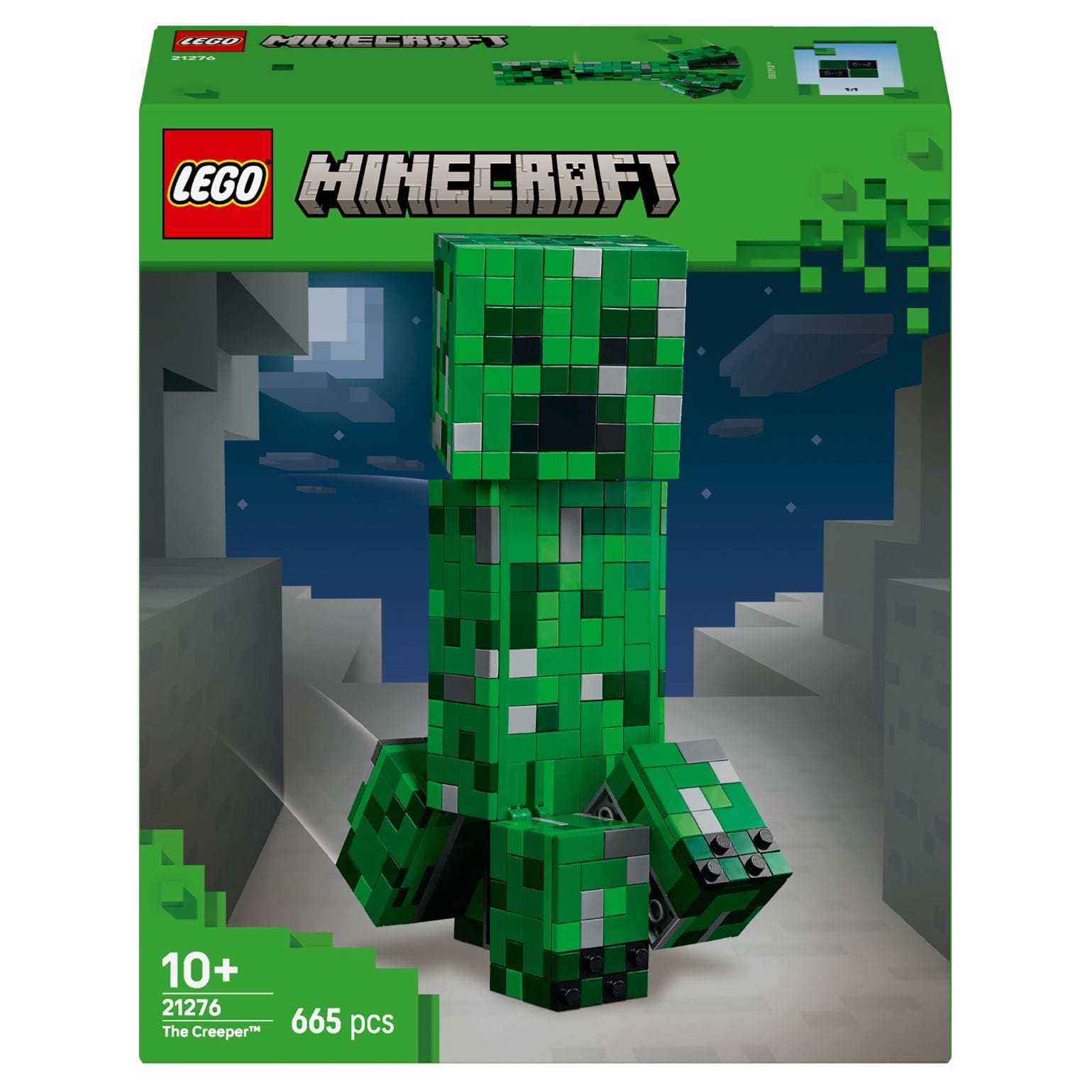 LEGO Minecraft O Creeper vista principal