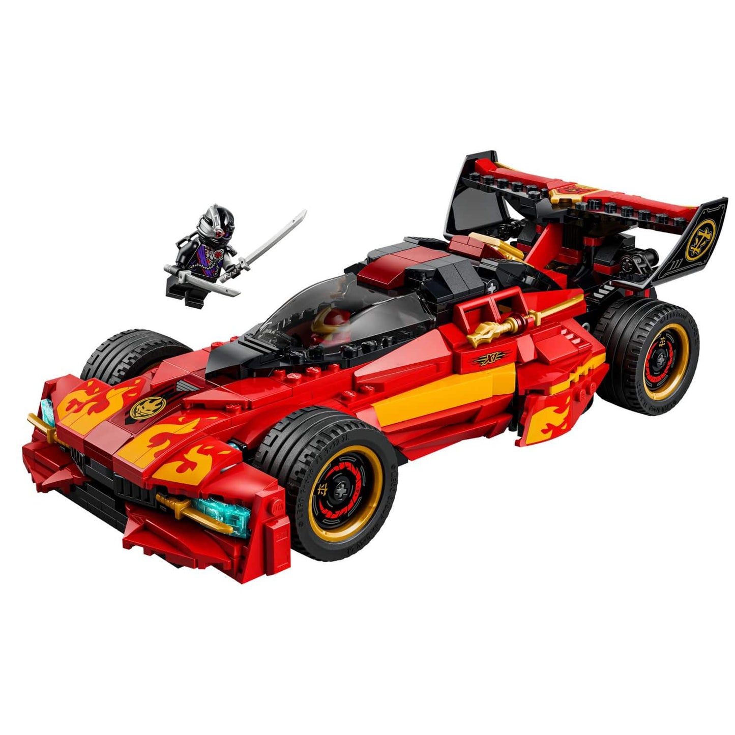 LEGO NINJAGO X-1 Ninja Charger com mota escondida e Kai