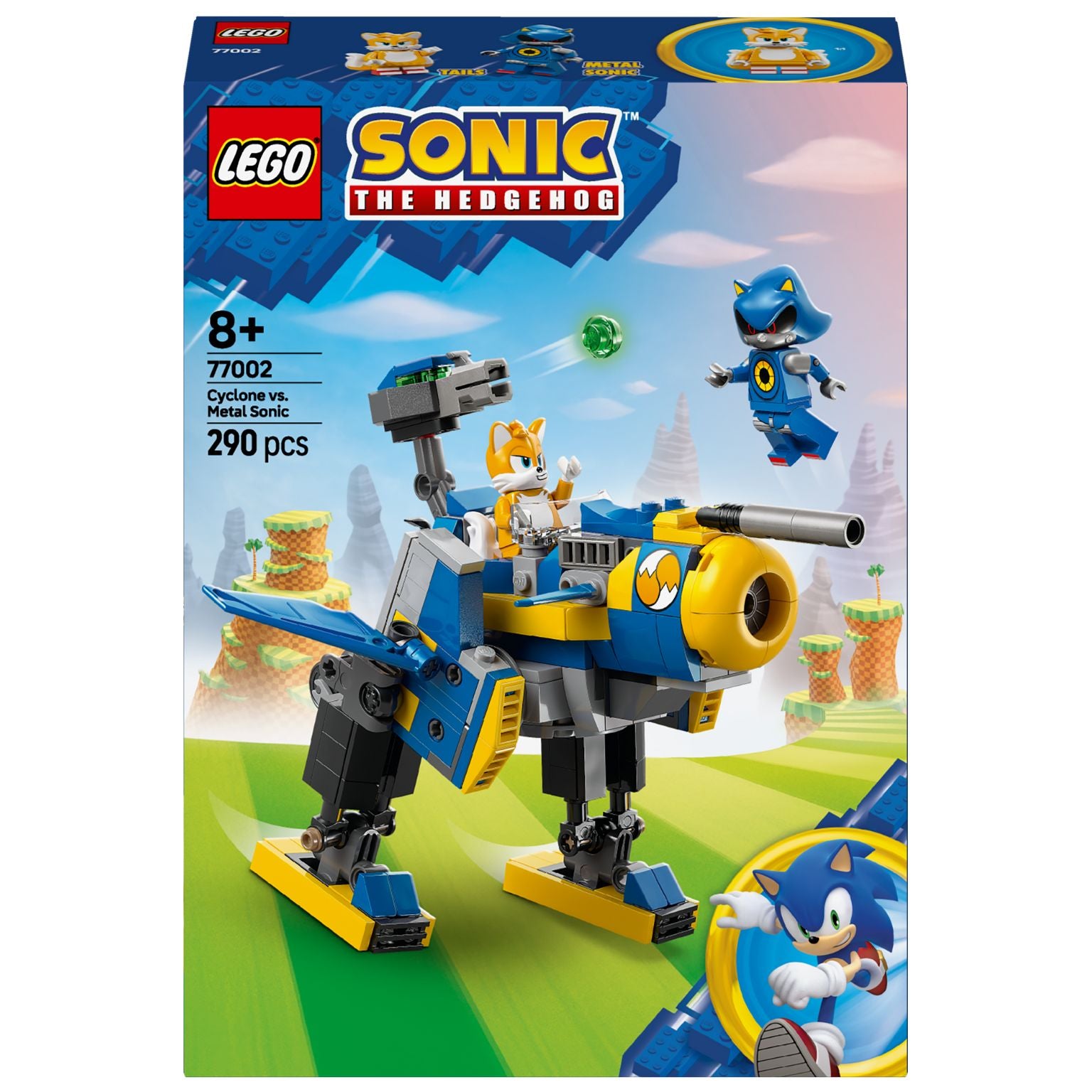 Lego Sonic 77002 Cyclone contra Metal Sonic 