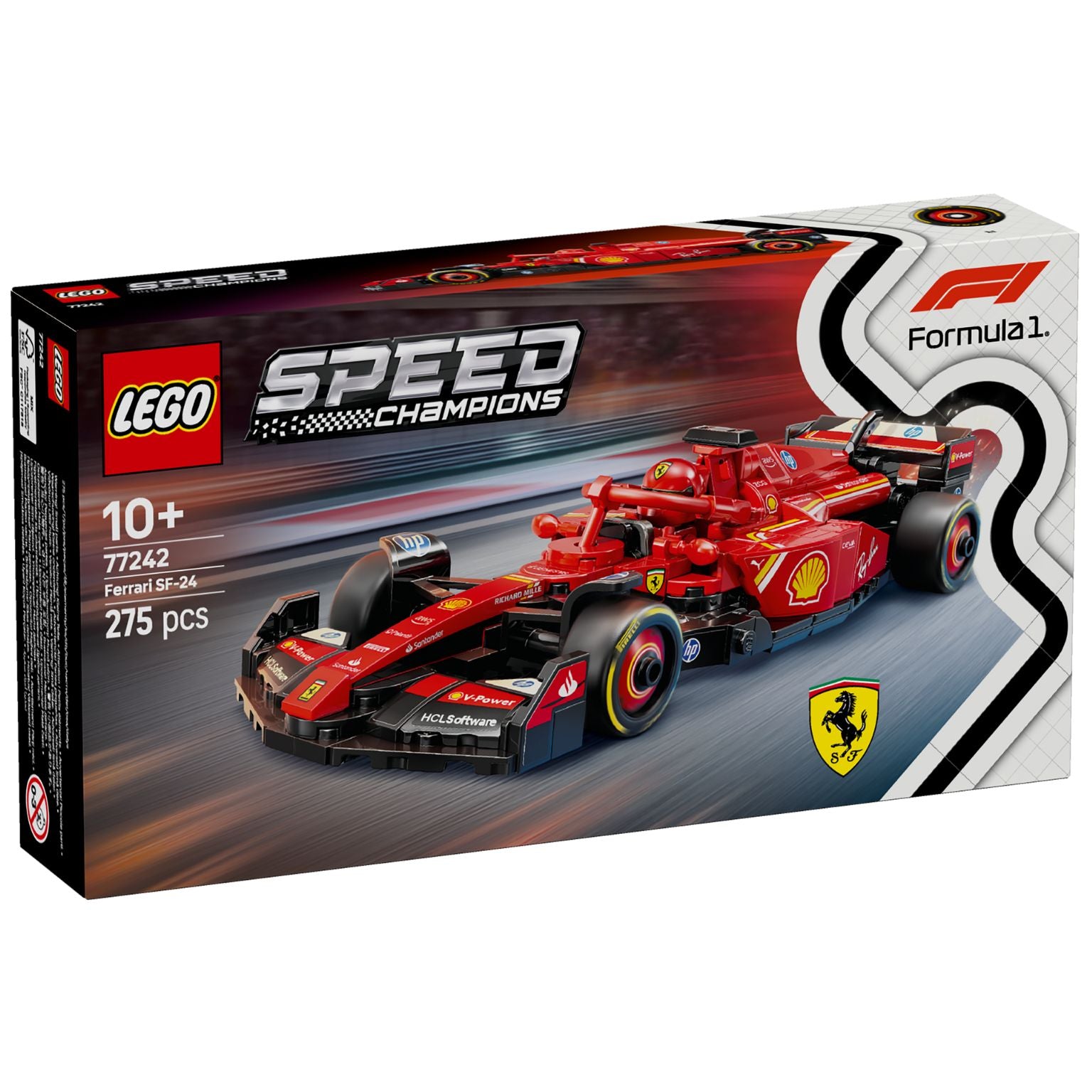 Lego Speed Champions 77242 Carro de Corrida Ferrari SF-24 F1