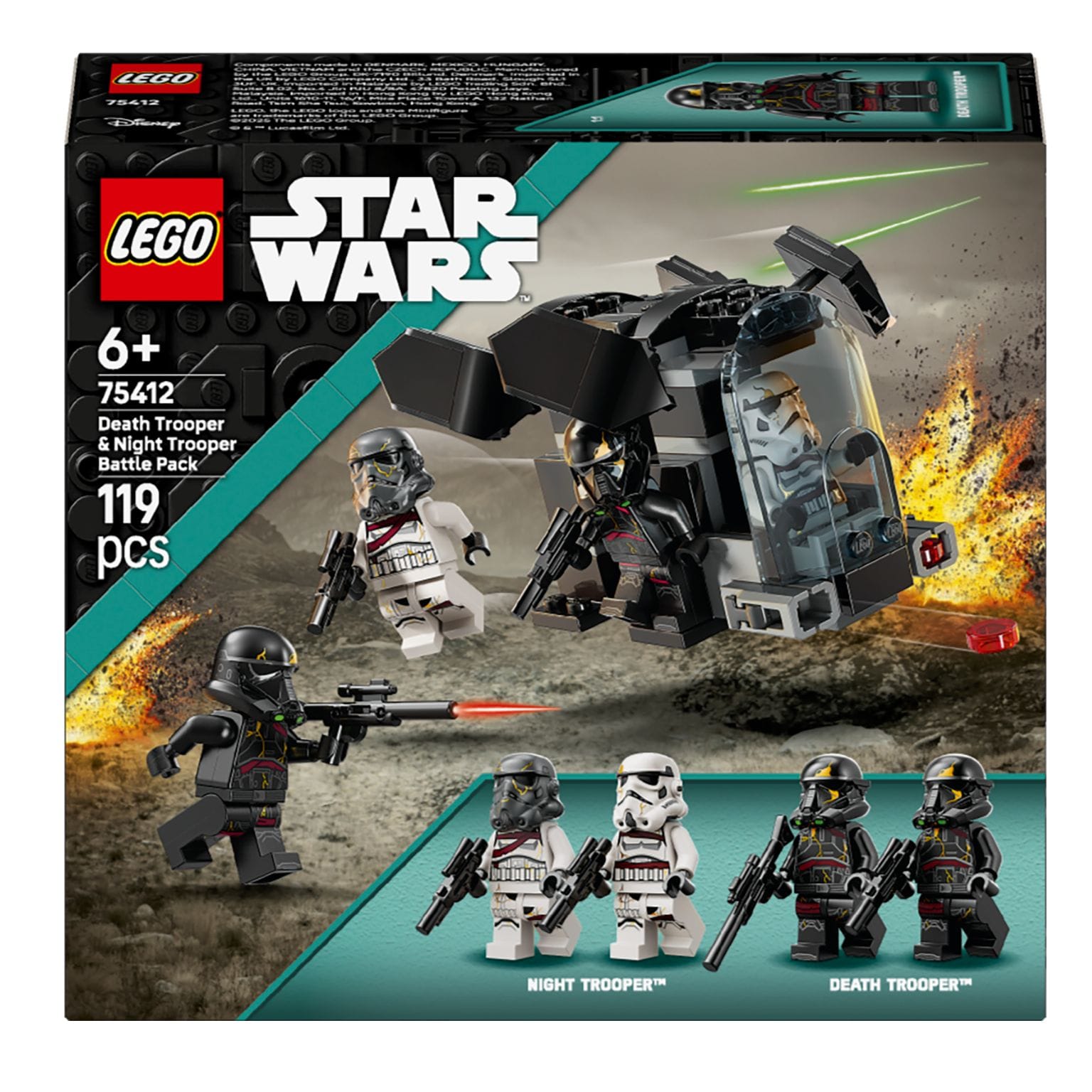LEGO Star Wars Pack de Batalha Soldado da Morte e Soldado da Noite vista principal