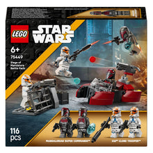 Lego Star Wars Pacote de Combate do Cerco de Mandalore com figuras e cenário de batalha