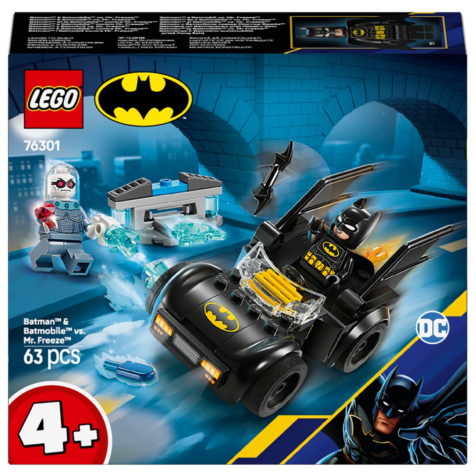 Lego Super Heroes 76301 Batman e Batmobile contra Mr. Freeze