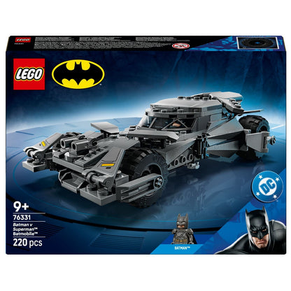 Lego Super Heroes Batmobile de Batman v Superman: frente da caixa 76331