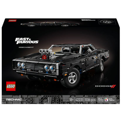 LEGO Technic Fast and Furious Dodge Charger R/T em caixa