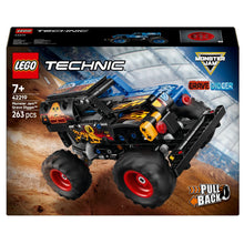 Lego Technic Monster Jam Grave Digger Fogo e Gelo monster truck com tema fogo e gelo