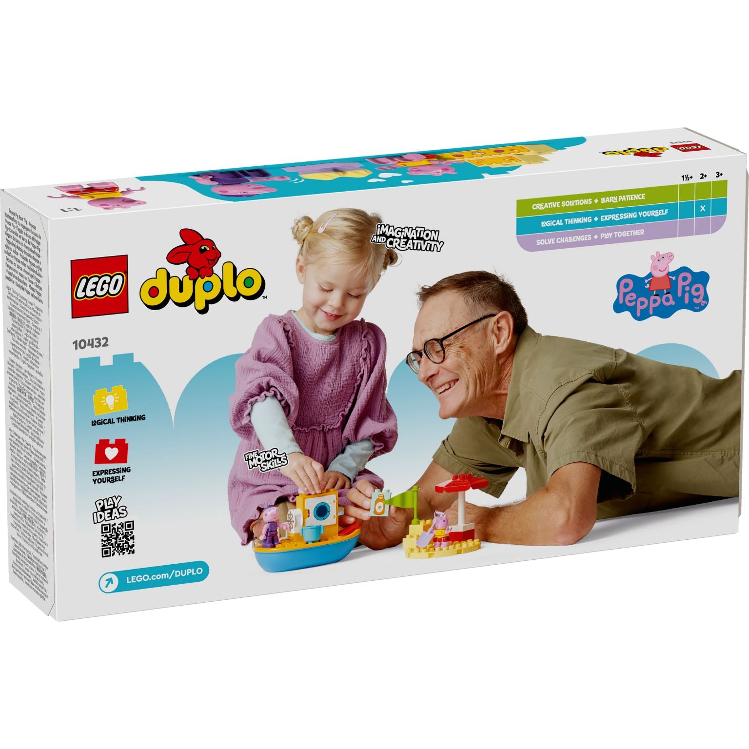 Lego 10432 Duplo - Viagem de Barco da Porquinha Peppa
