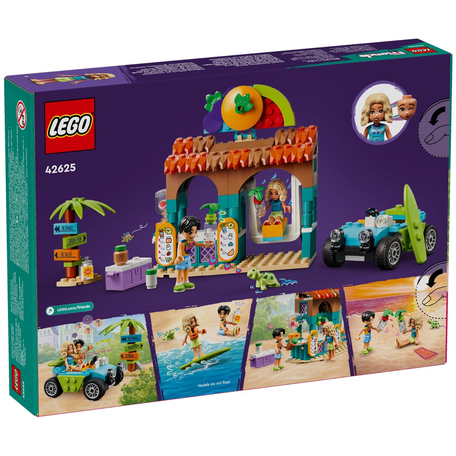 Lego 42625 Friends - Tenda de Smoothies na Praia