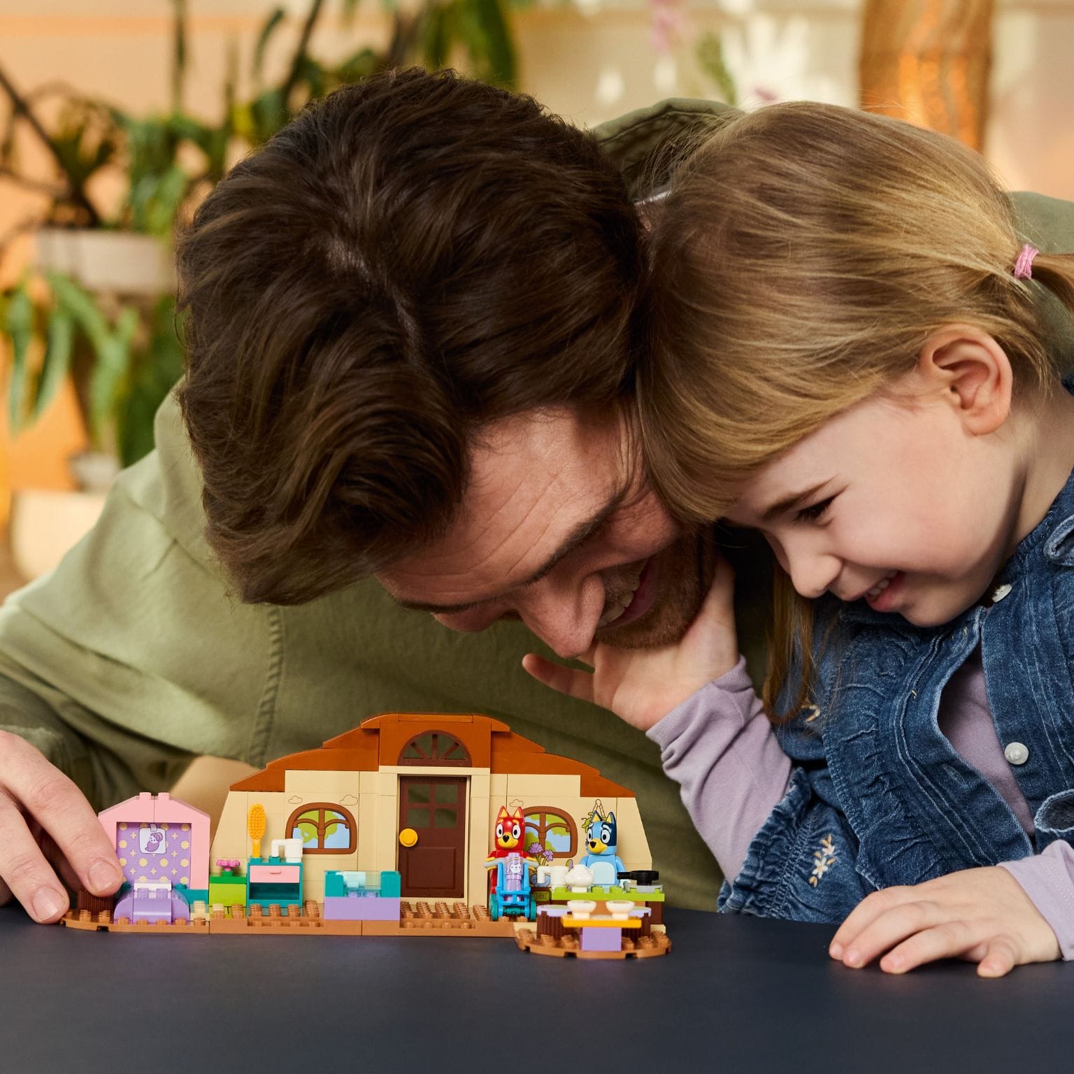 Brinquedo LEGO Bluey Escola para histórias de faz de conta