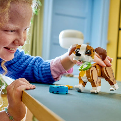 Lego Creator Animais Adoráveis Cachorrinho Brincalhão set 3 em 1 com cãozinho construível