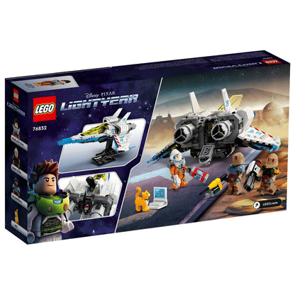 Parte de trás da caixa LEGO Buzz Lightyear Nave espacial XL-15
