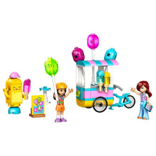 Set LEGO Friends 42692 Loja de Gelados e Balões com carrinho de gelados, balões e duas mini bonecas
