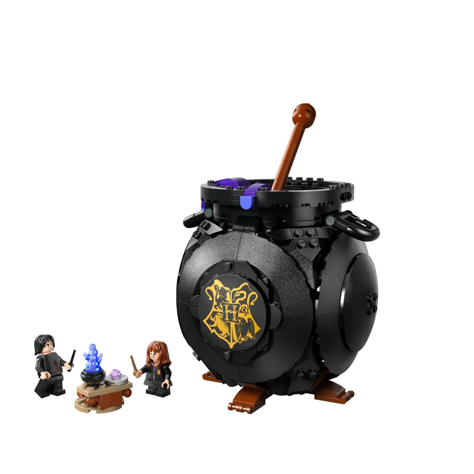 Lego Harry Potter Caldeirão Aula de Poções Secreta com caldeirão que abre e cenário de poções em Hogwarts