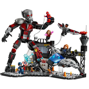 Lego Marvel 76314 Capitão América: Guerra Civil – Ação da Batalha