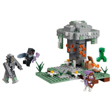 Lego Minecraft O Jardim Pálido set LEGO Minecraft com cenário para aventuras e brincadeira criativa